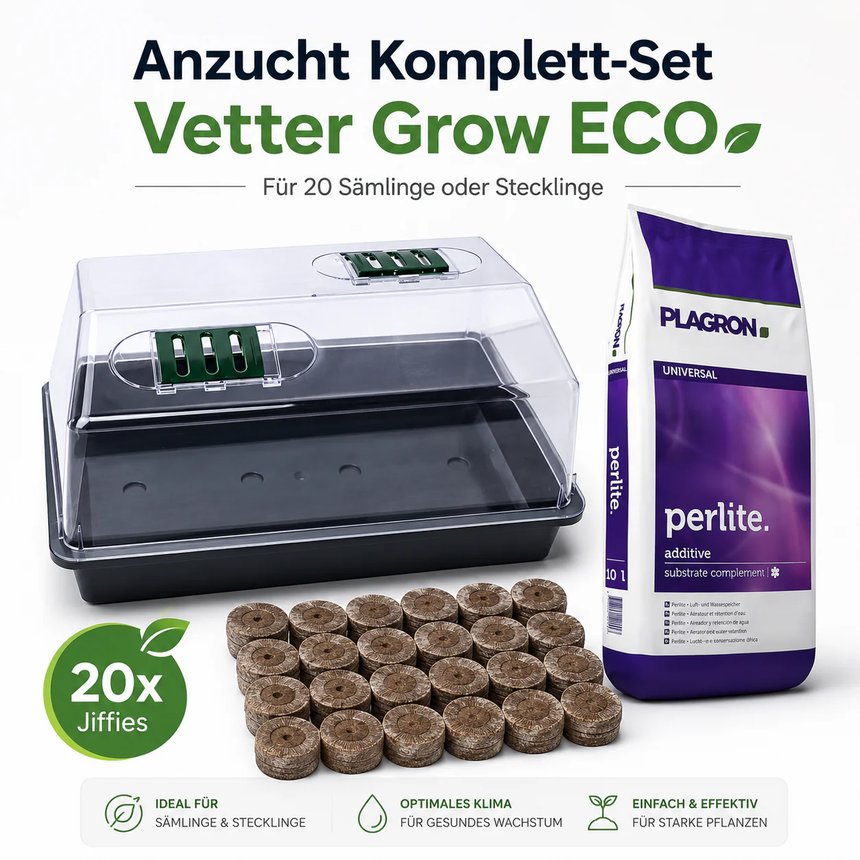 Growbox Komplettsets – Homegrow Komplett-Sets mit LED & Abluft